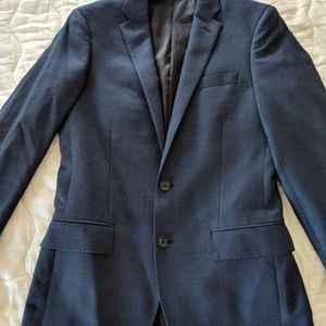 JCrew Men’s Italian Wool Navy 2 Button Blazer 36R